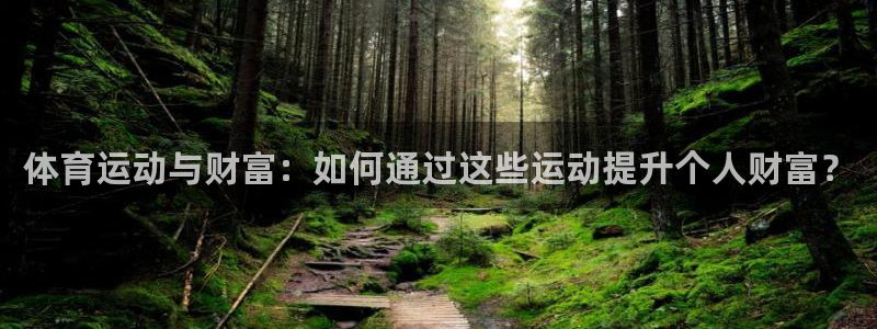 中欧体育在线：体育运动与财富：如何通过这些运动提升个人财富？